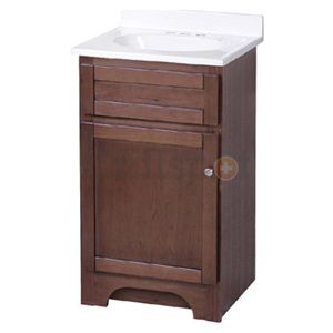 Foremost Groups Inc COCAT1816 16"D x 18'W Cherry Vanity/Top