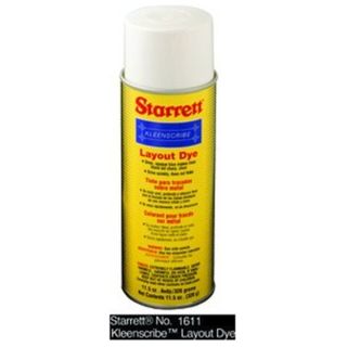 Starrett 1611 1611 11 1/2 oz Aerosol Can KLEENSCRIBE Layout Die Be