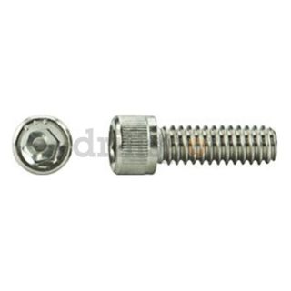 DrillSpot 73376 #3 48 x 1/2 18 8 Stainless Steel Socket Cap Screw