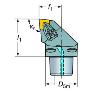 Sandvik Coromant C8 DCLNR 55080 19 Turning Tool, C8 DCLNR 55080 19