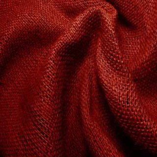 Sultana Burlap Fabric 20 Yard Bolt 406502 Red Home