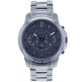 Fossil Mens Grant Plated Stainless Steel Chronograph Watch Today $