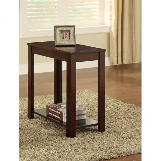 Cappuccino Wooden Chair Side End Table Today $62.99 4.6 (54 reviews