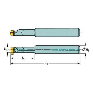 Sandvik Coromant MB E0500 12 07R Internal Boring Bar, MB E0500 12 07R