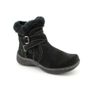 Eryn Womens Ankle Short Winter Boot Shoe Suede Black Size 8.5 Shoes