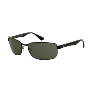 Ray Ban Sunglasses Rb3478 002/58 Black Crystal Green Polarized