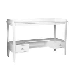 Oakcrest White Desk
