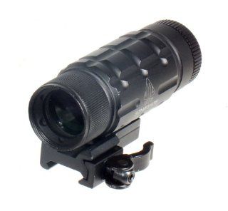 UTG 3X Magnifier with Max Strength QD Picatinny Mount and