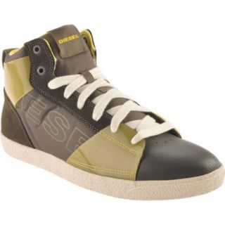 Mens Diesel Brandster G Top Olive Night/Yellow Fluo Today $114.95
