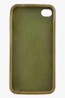 Marc By Marc Jacobs Green Camo Print Iphone 4 Case for men