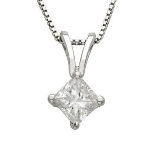 princess diamond solitaire necklace msrp $ 468 00 today $ 274 99 off