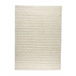 Hand knotted Veni White Wool Rug (66 x 99) Today $469.99