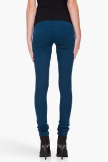 Helmut Lang Blue Lapis Wash Jeans for women