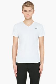 Diesel White Umtee michael T shirt for men