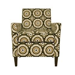 angeloHOME Sutton Modern Pinwheel Chocolate Brown Chair