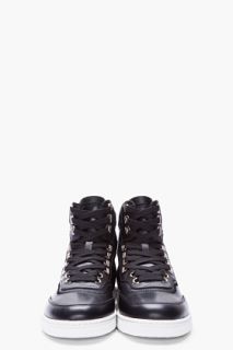 Dsquared2 Black Sugar Hill Alta Sneakers for men