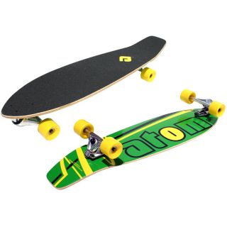 Atom 36 inch Surf Longboard with Laminate Deck and Front Truck System