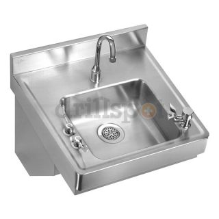 Just Manufacturing CWH2524 Classroom Sink, Wall Hung, 25 In L