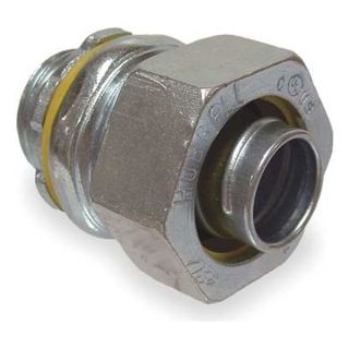 Raco 3405 Straight Connector, 1.25 In, Non Insulated