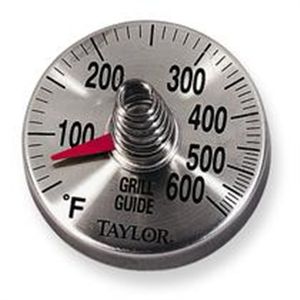Taylor 6020 Food Srvc Thermometer, Grill, 50 to 600F