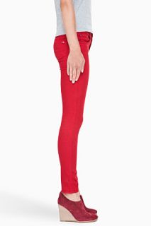 Rag & Bone Red Skinny Jeans for women