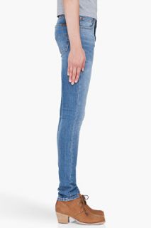 Nudie Jeans Light Blue High Kai Organic Jeans for women