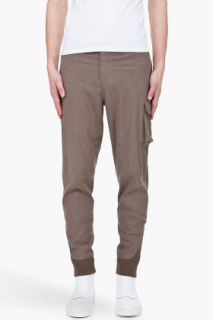 T By Alexander Wang Sage Green Track Pants  for men
