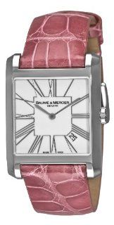 Baume & Mercier Womens 8742 Hampton Square Pink Watch Watches