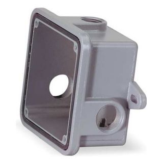 Federal Signal WB Gasketed Weatherproof Back Box, Gray