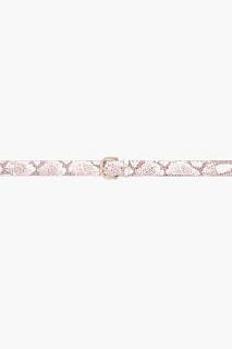 A.P.C. Faux Snakeskin Belt for women