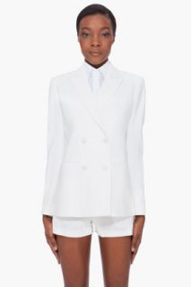 Theory White Rizy Blazer for women