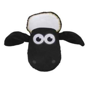 Shaun the Sheep Ewe Head Shaped Kids Printed Plush Cushion