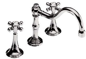 Paris 206 Concealed Ledge Kitchen Faucet by Watermark 206 7   