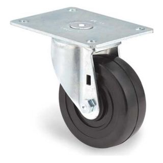 E.R.Wagner 3F08044040801ASR Swivel Plate Caster, 200 lb, 4 In Dia