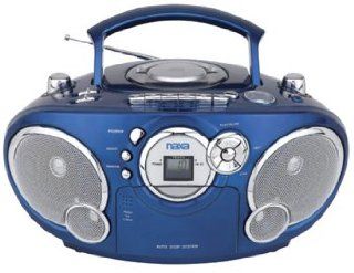 Naxa NPB 207LQ Boomboxes Portable CD AM/FM Stereo Radio