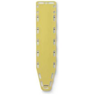 Ferno MILLENNIA YLW 18 IN Backboard, Plastic, 2x72x18", Yellow