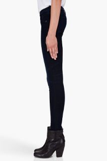 Rag & Bone Dark Wash Stretch Derby Jeans for women