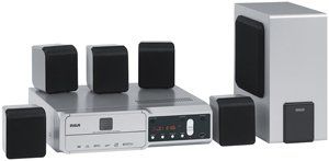 RCA RTD207 250 Watts 5 Disc DVD/CD Home Theater System