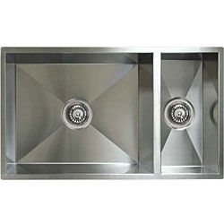 Ticor Undermount Stainless Steel 16 gauge Square Kitchen Sink