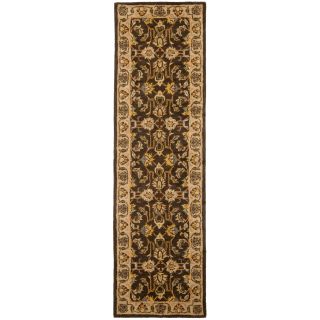 treasure brown ivory wool runner 2 3 x 14 compare $ 176 70 sale $ 130