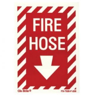  Jessup Glow In The Dark Fire Signs   FS 7520 F 208 Clothing