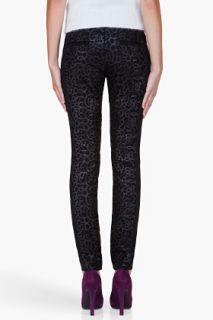 A.L.C. Black Embroidered Emmett Pants for women