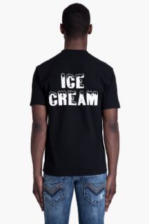 Ice Cream Tiger Cone T shirt for men