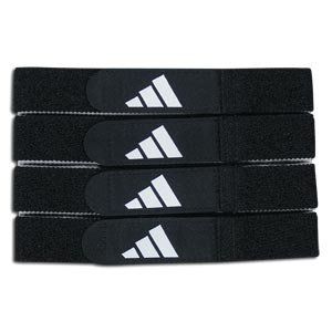 Adidas Soccer Shin Guard Straps, Black
