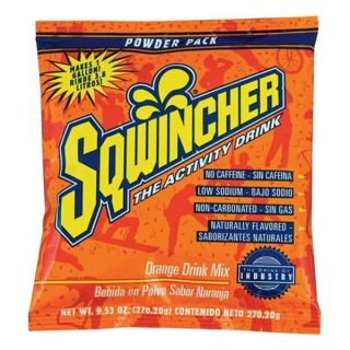 Sqwincher 016004 OR Sports Drink Mix, Orange, PK20
