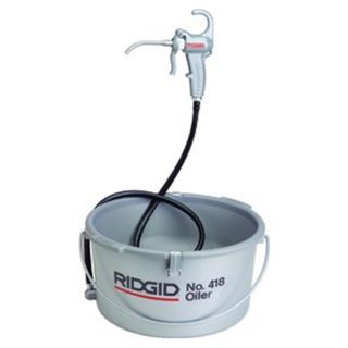 Ridgid Tool Company 10883 418 21 1/2 weight Oiler with 1 Gallon Nu