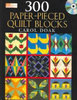 300 Paper pieced Quilt Blocks