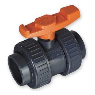 GF Piping Systems 161375004 Ball Valve, 1 In Socket/FNPT, PVC