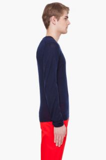 Marc By Marc Jacobs Midnight Blue Cashmere Sweater for men