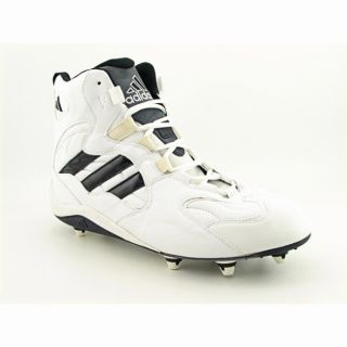 Adidas Mens Team D Hi Promo White/Black Football Cleats (Size 14